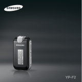 Samsung YP-F2RXB Handleiding