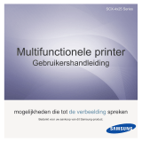 HP Samsung SCX-4725 Laser Multifunction Printer series Handleiding