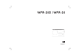 Sangean WFR-28 Handleiding