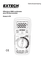 Extech Instruments EX470 Handleiding