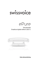 SwissVoice ePure 2 Handleiding