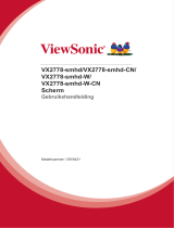 ViewSonic VX2778-SMHD-S Gebruikershandleiding