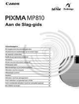 Canon PIXMA MP810 Handleiding