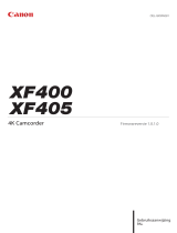 Canon XF400 Handleiding