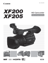 Canon XF205 Handleiding