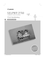 Canon SELPHY CP760 Handleiding