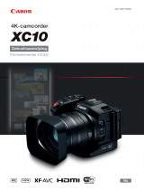 Canon XC10 Handleiding