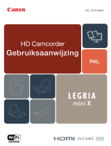 Canon LEGRIA mini X Handleiding