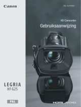 Canon LEGRIA HF G25 Handleiding