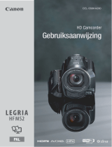 Canon LEGRIA HF M52 Handleiding