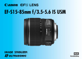 Canon EF-S 15-85mm Handleiding