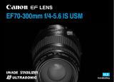 Canon EF 70-300mm f/4-5.6 IS USM Handleiding
