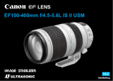 Canon EF 100-400mm f/4.5-5.6L IS II USM Handleiding
