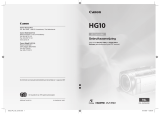 Canon HG10 Handleiding