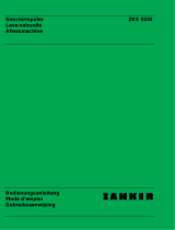 ZANKER ZKS0245X Handleiding