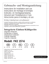 Küppersbusch FKE 157-6 Handleiding