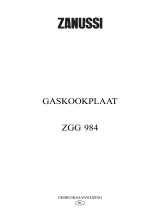 Zanussi ZGG984INC Handleiding