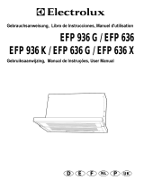 Electrolux EFP636 Handleiding