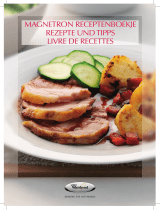 Whirlpool JQ 278 SL Recipe book