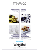 Whirlpool MAX 39/BL Gebruikershandleiding