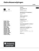 Hotpoint Ariston F 99 GP.1 IX F/HA Gebruikershandleiding