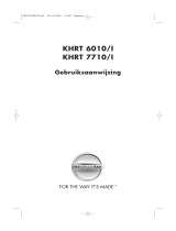 KitchenAid KHRT 7710/I Gebruikershandleiding