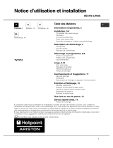 Hotpoint-Ariston TVF 751 (EU) de handleiding