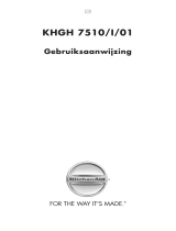 KitchenAid KHGH 7510/I/01 Gebruikershandleiding