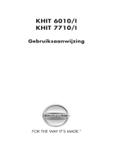 KitchenAid KHIT 7710/I Gebruikershandleiding