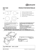 Bauknecht EKV 9640 IN Gebruikershandleiding