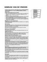 Whirlpool WVES 2383 NF W Gebruikershandleiding