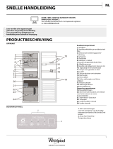 Whirlpool BSNF 8152 W Daily Reference Guide