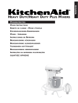 KitchenAid 5KPM5EWH Gebruikershandleiding