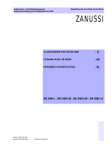 Zanussi ZK630LX              Handleiding