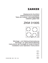 ZANKER ZKM 3100S Handleiding