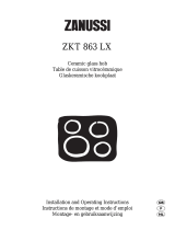 Zanussi ZKH 863LX  ZAN/HIC-8 Handleiding