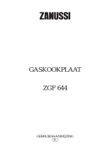 Zanussi ZGF644IX Handleiding