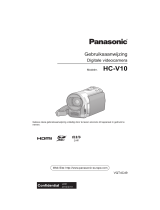 Panasonic HC-V10 de handleiding