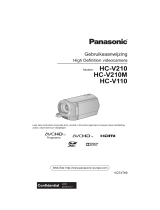 Panasonic HC-V110 de handleiding