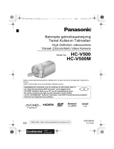 Panasonic HC-V500 de handleiding