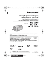 Panasonic HC-V707 de handleiding
