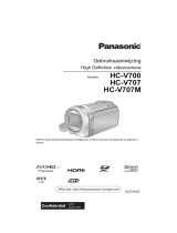 Panasonic HC-V707 de handleiding
