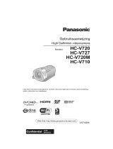 Panasonic HC-V720 de handleiding