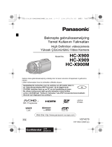 Panasonic HC-X900M de handleiding