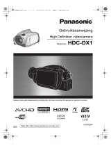 Panasonic hdc dx1 high definition dvd camcorder de handleiding
