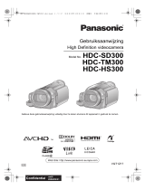 Panasonic hdc hs300 egk de handleiding