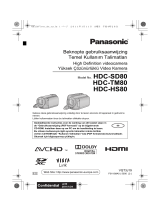 Panasonic HDC-SD80 de handleiding