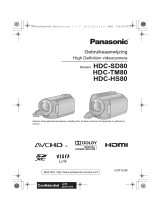 Panasonic HDCHS80EG de handleiding