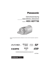 Panasonic HDC-SDT750 de handleiding