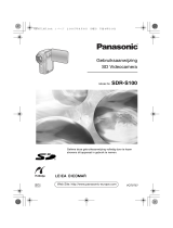 Panasonic SDRS100 Handleiding